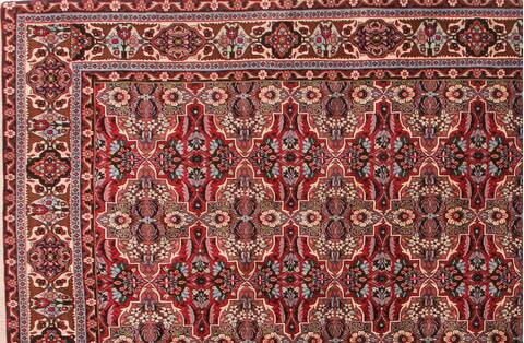 Bidjar Red Hand Knotted 611 X 90  Area Rug 400-16416 Image 1