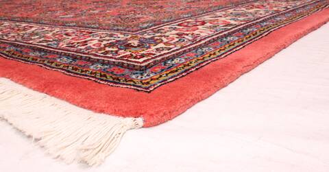 Sarouk Purple Hand Knotted 73 X 103  Area Rug 400-16419 Image 10