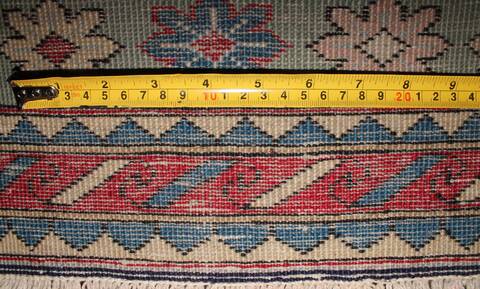 Turco-Persian Blue Hand Knotted 66 X 97  Area Rug 400-16429 Image 2