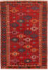 Kurdi Red Hand Knotted 31 X 45  Area Rug 400-16446 Thumb 0