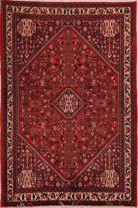 Abadeh Red Hand Knotted 26 X 53  Area Rug 400-16447 Image 0