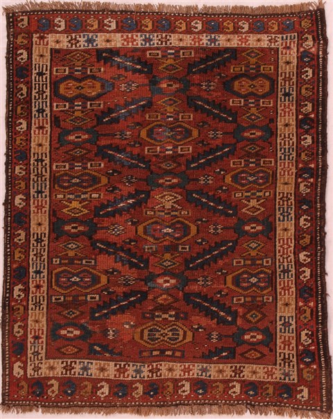 Serapi Brown Hand Knotted 33 X 47  Area Rug 400-16450 Image 0