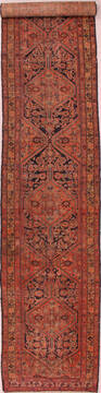 Persian Malayer Purple Runner 21 to 25 ft Wool Carpet 16488
