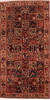 Bakhtiar Red Runner Hand Knotted 50 X 100  Area Rug 400-16493 Thumb 0