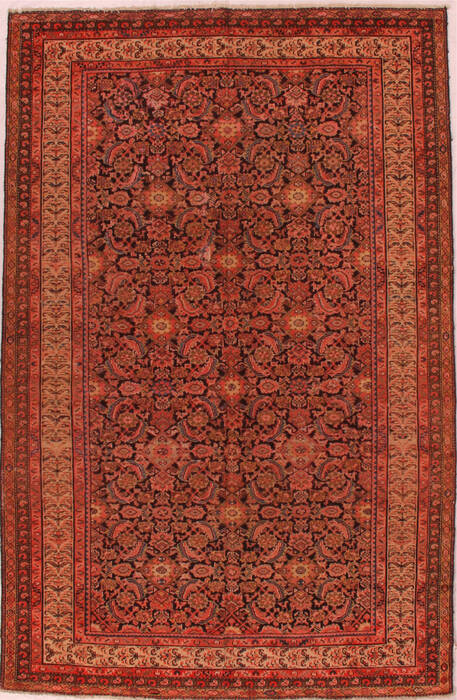 Malayer Black Hand Knotted 63 X 98  Area Rug 400-16543 Image 0