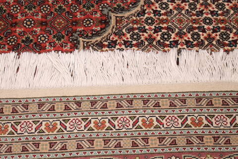 Tabriz Brown Hand Knotted 69 X 105  Area Rug 400-16578 Image 6