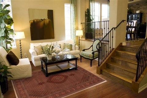 Tabriz Brown Hand Knotted 69 X 105  Area Rug 400-16578 Image 3