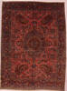 Kerman Purple Hand Knotted 86 X 119  Area Rug 400-16590 Thumb 0