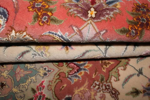 Tabriz White Hand Knotted 50 X 611  Area Rug 400-16609 Image 19