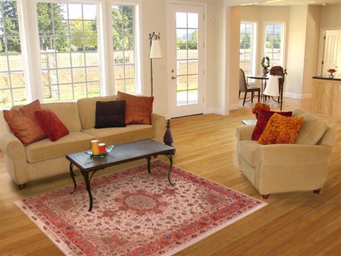 Tabriz White Hand Knotted 50 X 611  Area Rug 400-16609 Image 2