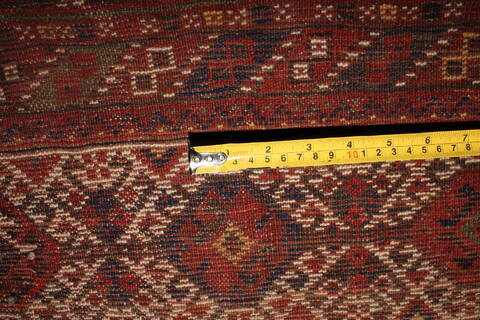 Qashqai Blue Hand Knotted 75 X 109  Area Rug 400-16685 Image 10