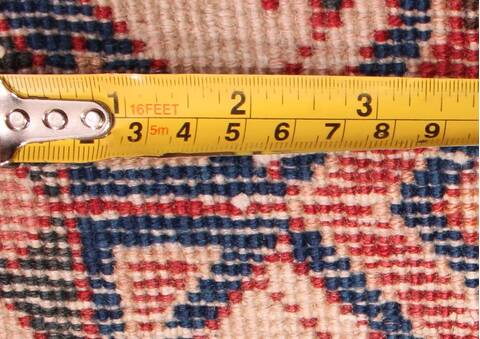 Heriz Red Hand Knotted 75 X 107  Area Rug 400-16686 Image 2