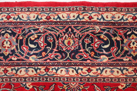 Sarouk Red Hand Knotted 89 X 127  Area Rug 400-16693 Image 18
