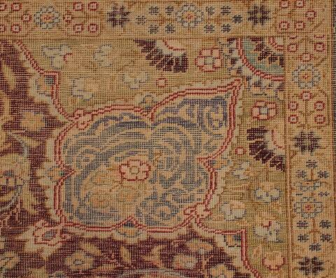 Turco-Persian Red Hand Knotted 47 X 64  Area Rug 400-16700 Image 11