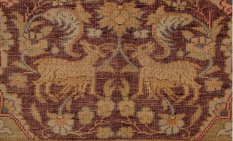 Turco-Persian Red Hand Knotted 47 X 64  Area Rug 400-16700 Image 10