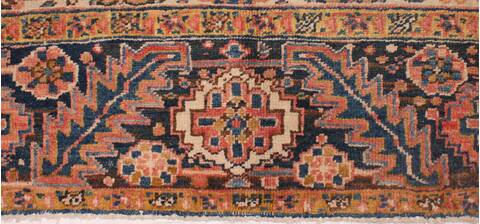 Heriz Red Hand Knotted 92 X 127  Area Rug 400-16735 Image 2