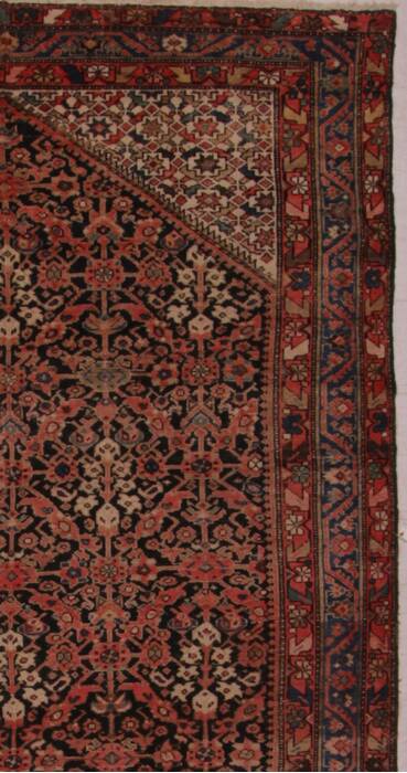 Malayer Red Hand Knotted 79 X 120  Area Rug 400-16740 Image 1