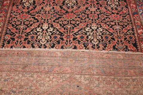 Malayer Red Hand Knotted 79 X 120  Area Rug 400-16740 Image 6