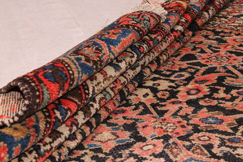 Malayer Red Hand Knotted 79 X 120  Area Rug 400-16740 Image 8