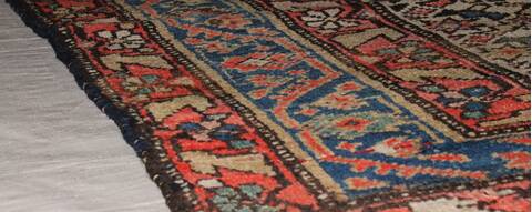 Malayer Red Hand Knotted 79 X 120  Area Rug 400-16740 Image 9