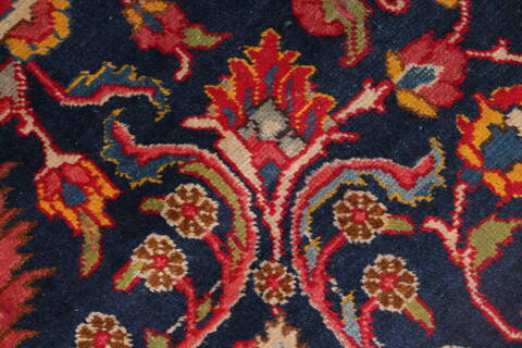 Khoy Blue Hand Knotted 73 X 1011  Area Rug 400-16744 Image 10