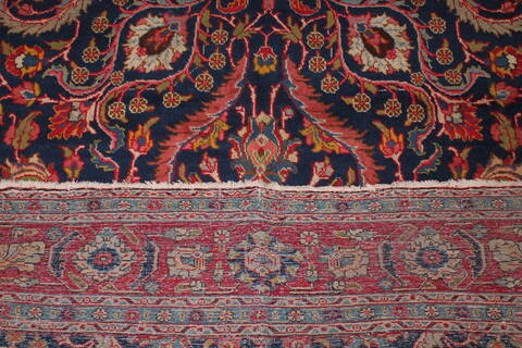 Khoy Blue Hand Knotted 73 X 1011  Area Rug 400-16744 Image 12