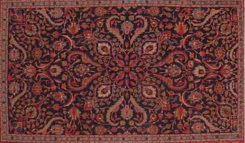 Khoy Blue Hand Knotted 73 X 1011  Area Rug 400-16744 Image 4