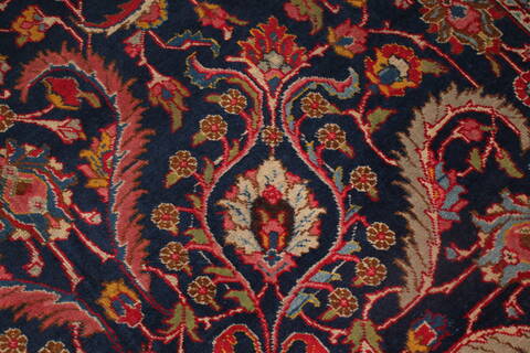 Khoy Blue Hand Knotted 73 X 1011  Area Rug 400-16744 Image 7