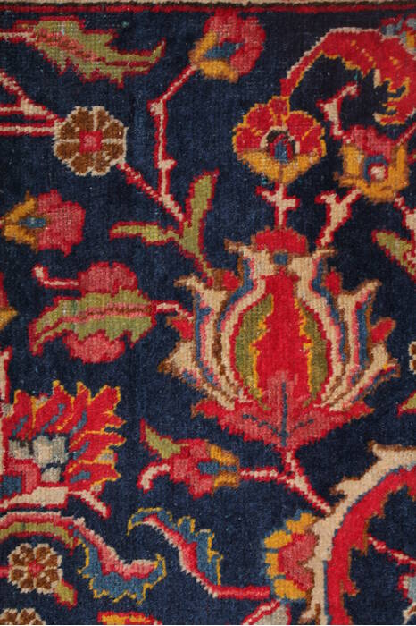 Khoy Blue Hand Knotted 73 X 1011  Area Rug 400-16744 Image 9