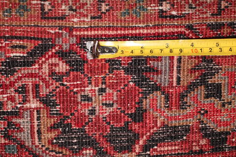 Heriz Red Hand Knotted 78 X 112  Area Rug 400-16746 Image 25