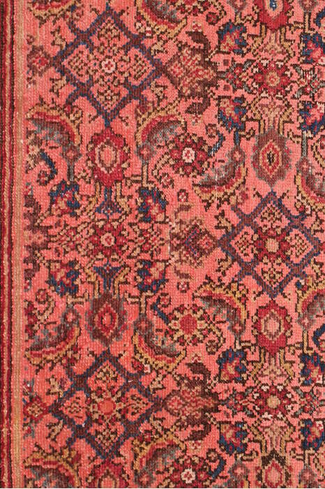 Malayer Purple Runner Hand Knotted 37 X 173  Area Rug 400-16752 Image 2