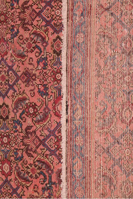 Malayer Purple Runner Hand Knotted 37 X 173  Area Rug 400-16752 Image 4
