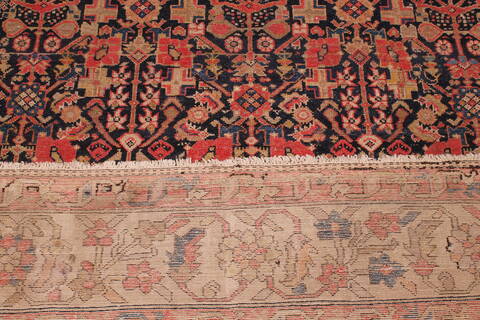 Malayer Blue Hand Knotted 71 X 116  Area Rug 400-16756 Image 11
