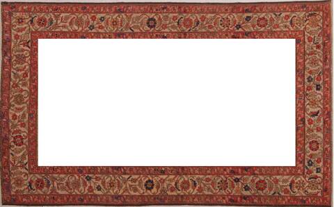 Malayer Blue Hand Knotted 71 X 116  Area Rug 400-16756 Image 1