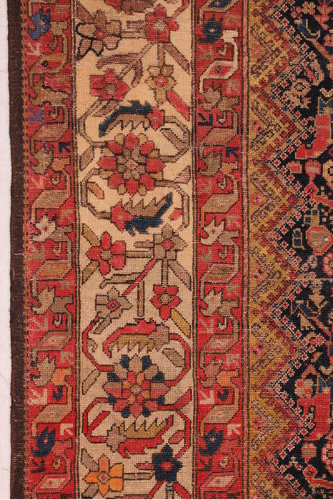 Malayer Blue Hand Knotted 71 X 116  Area Rug 400-16756 Image 5