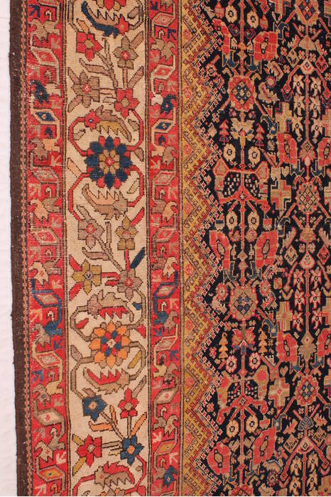 Malayer Blue Hand Knotted 71 X 116  Area Rug 400-16756 Image 6