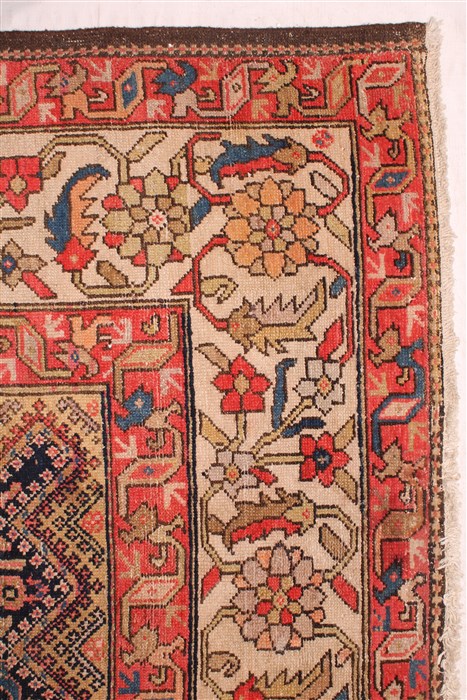 Malayer Blue Hand Knotted 71 X 116  Area Rug 400-16756 Image 8
