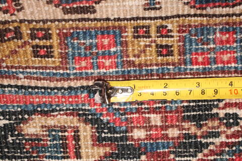 Heriz Purple Hand Knotted 74 X 93  Area Rug 400-16758 Image 17