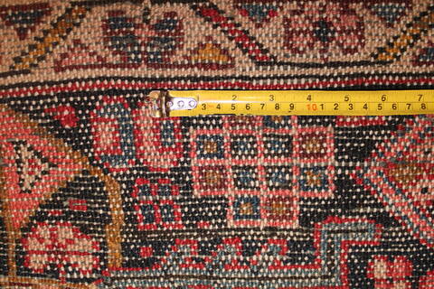 Gharajeh Red Hand Knotted 86 X 130  Area Rug 400-16766 Image 12