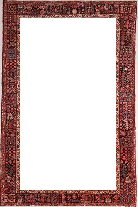 Gharajeh Red Hand Knotted 86 X 130  Area Rug 400-16766 Image 17