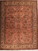 Tabriz Purple Hand Knotted 96 X 120  Area Rug 400-16780 Thumb 0