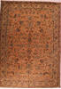 Tabriz Purple Hand Knotted 94 X 131  Area Rug 400-16787 Thumb 0