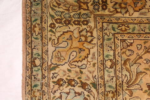 Tabriz Purple Hand Knotted 95 X 130  Area Rug 400-16793 Image 19