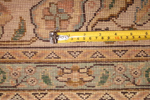 Tabriz Purple Hand Knotted 95 X 130  Area Rug 400-16793 Image 21