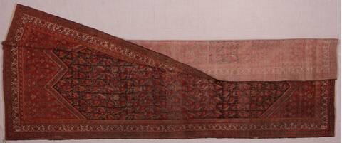 Malayer Red Hand Knotted 71 X 161  Area Rug 400-16794 Image 3