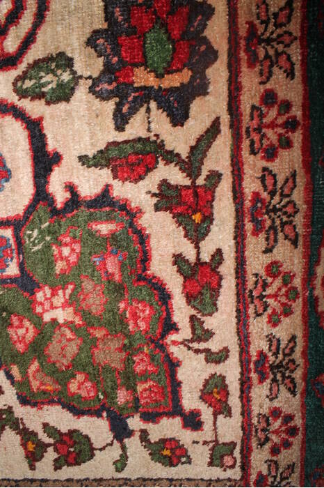 Tabriz Red Hand Knotted 811 X 120  Area Rug 400-16810 Image 17