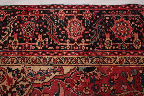 Ardebil Red Hand Knotted 98 X 133  Area Rug 400-16813 Image 8