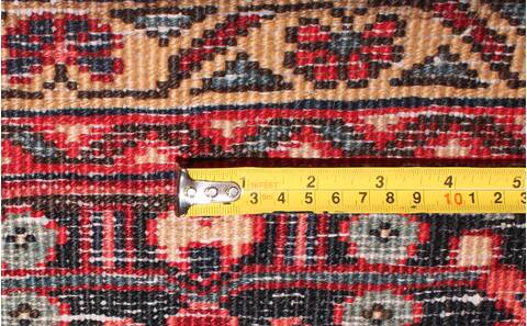 Ardebil Red Hand Knotted 98 X 133  Area Rug 400-16813 Image 11
