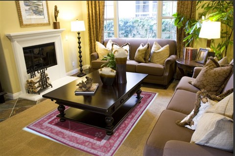 Gabbeh Orange Hand Knotted 55 X 74  Area Rug 250-16861 Image 3