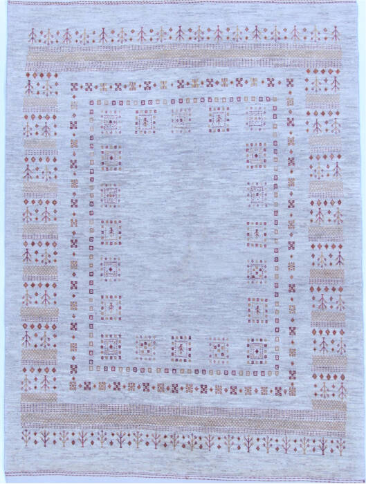 Gabbeh Yellow Hand Knotted 410 X 66  Area Rug 250-16873 Image 0